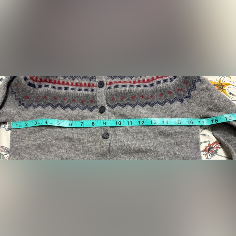 Old Navy 100% Lambs Wool Cardigan XS C0329 - Picture 4 of 4